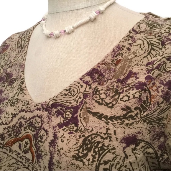 COLDWATER CREEK V-Neck Top! - Picture 2 of 5